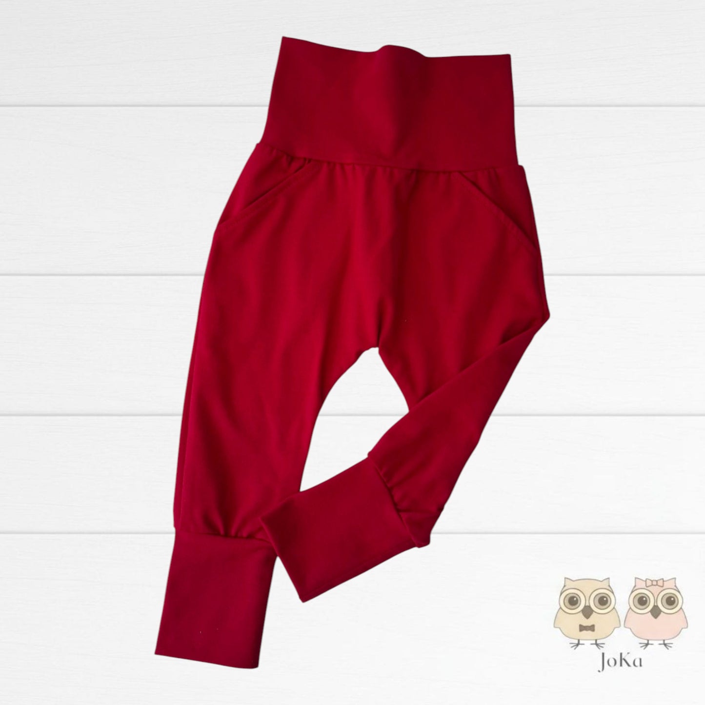 Pantalon évolutif Uni Rose framboise