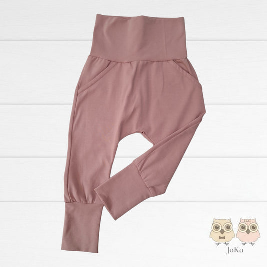Pantalon évolutif Uni Vieux rose (lilas)