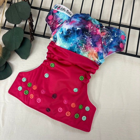 Couche lavable 2.0 Mystère galactique Nouveau-né