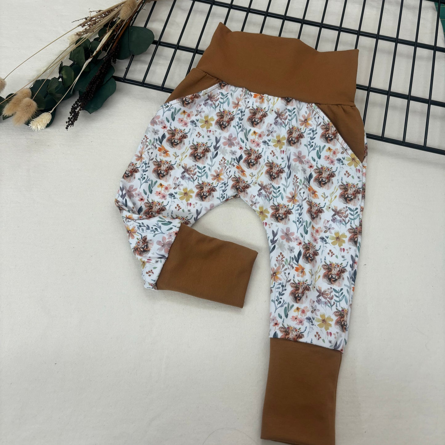 Pantalon évolutif Highland fleuri