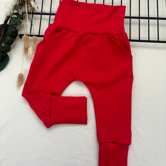 Pantalon évolutif Uni Rouge vif