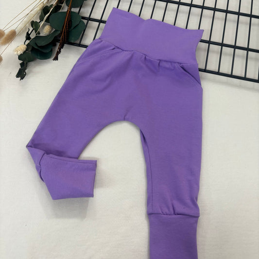 Pantalon évolutif Uni Lilas