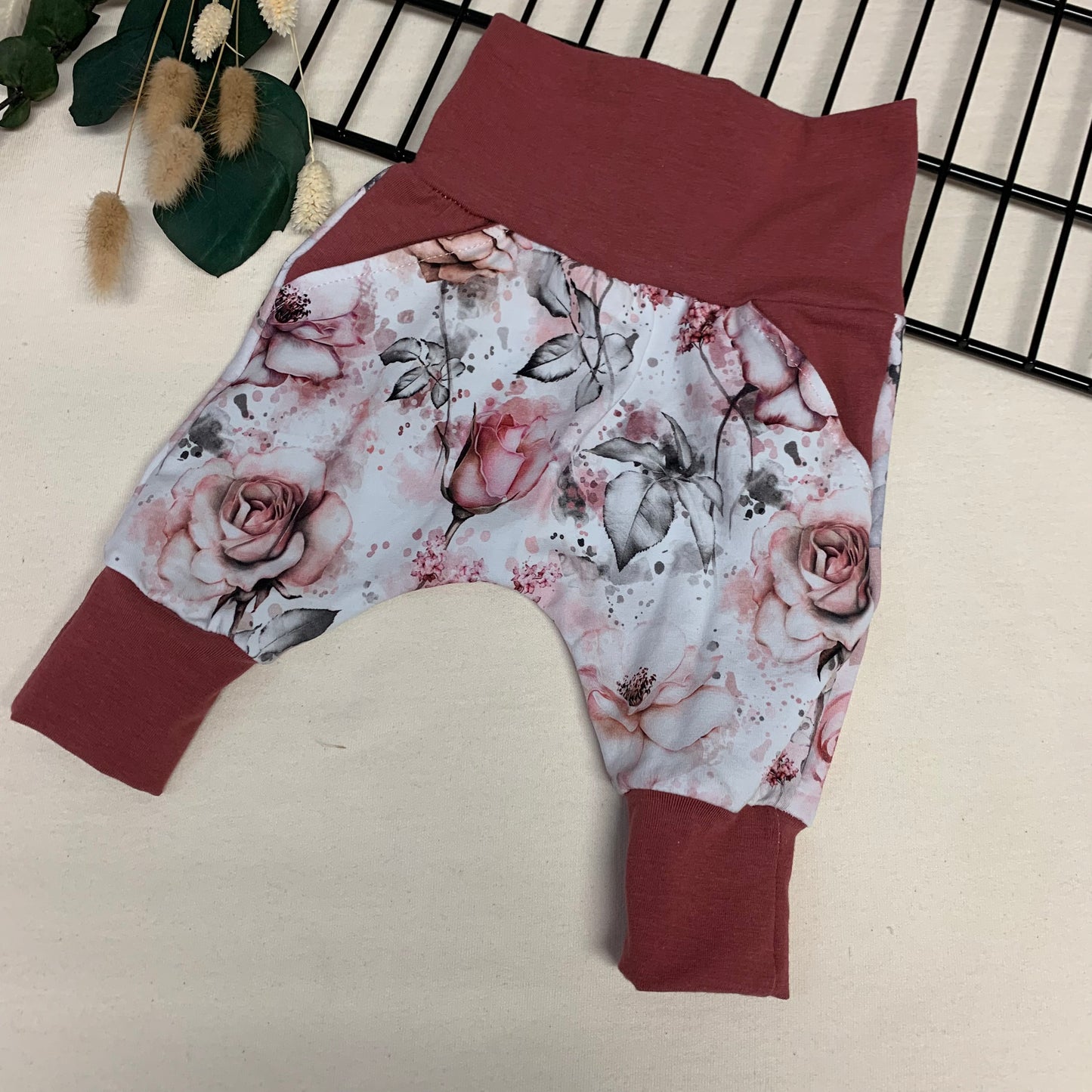 Pantalon évolutif Fleurs pastelles