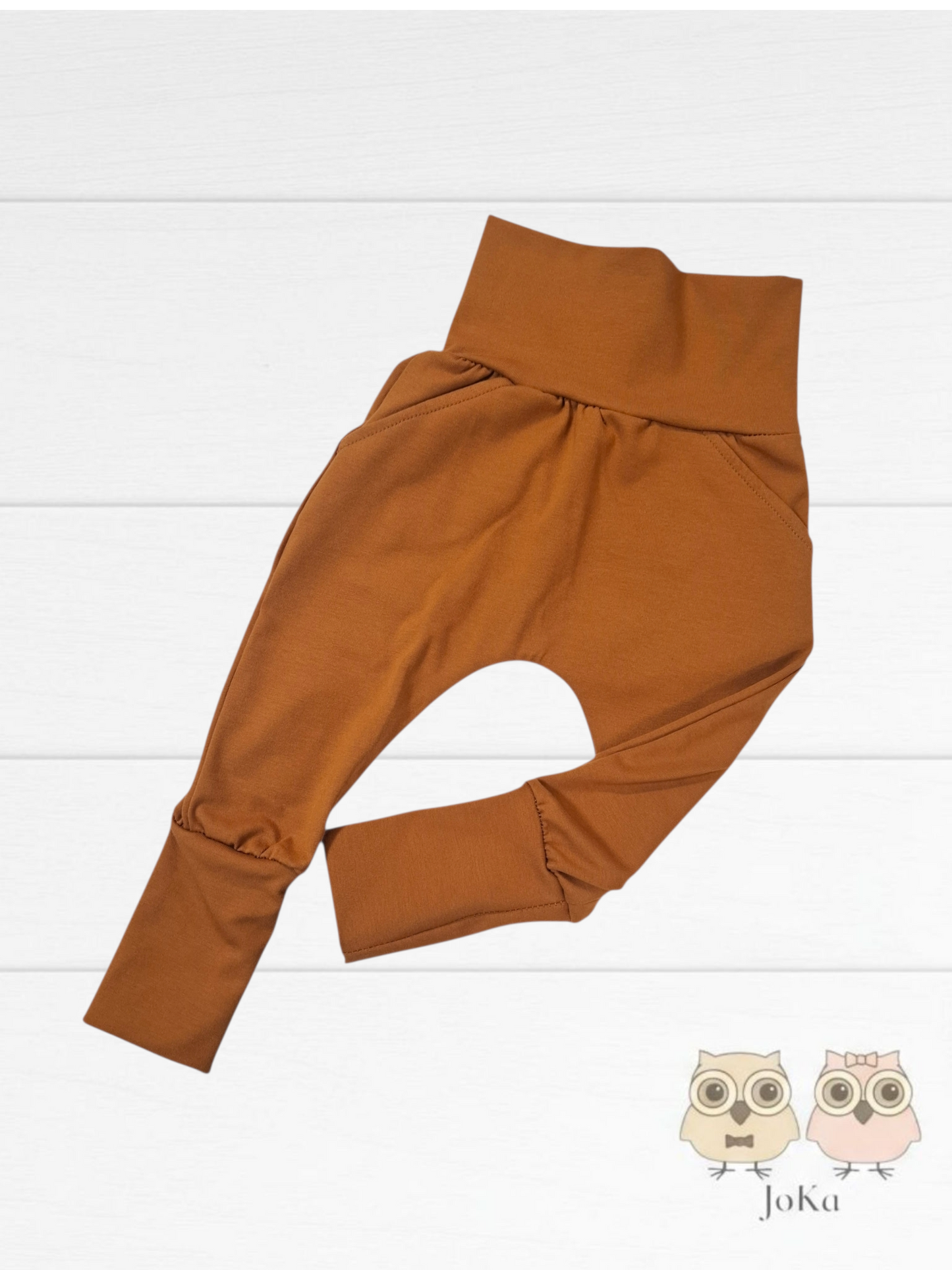 Pantalon évolutif Uni Caramel