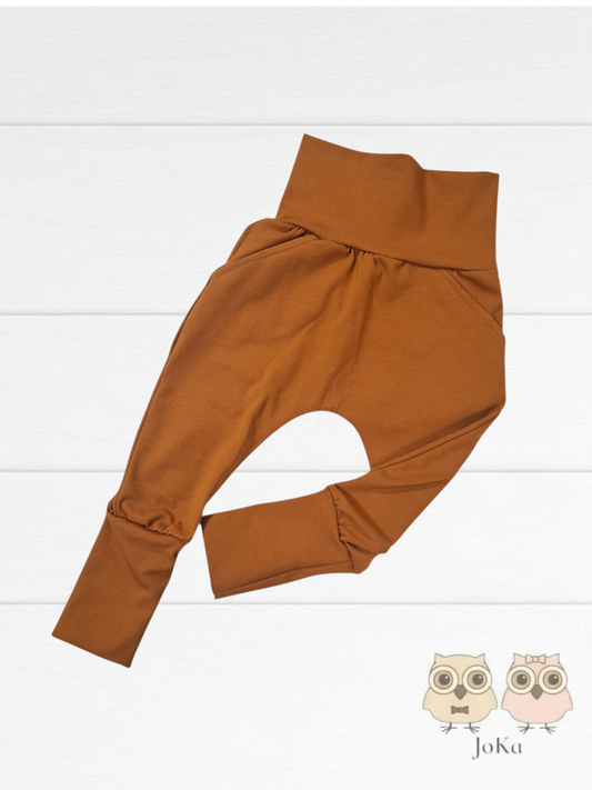 Pantalon évolutif Uni Caramel