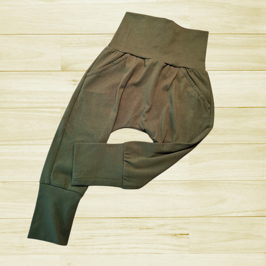 Pantalon évolutif Uni Vert forêt