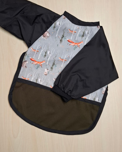 Bavette/ tablier à manches Animaux hivernaux