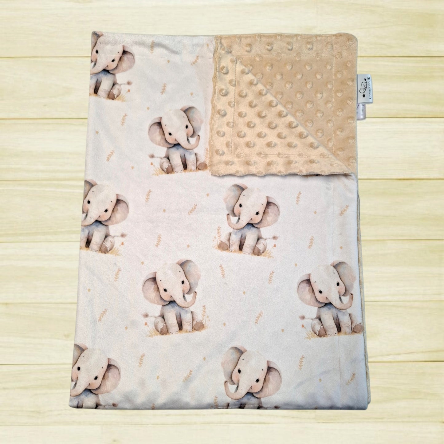 Couverture Éléphant blé