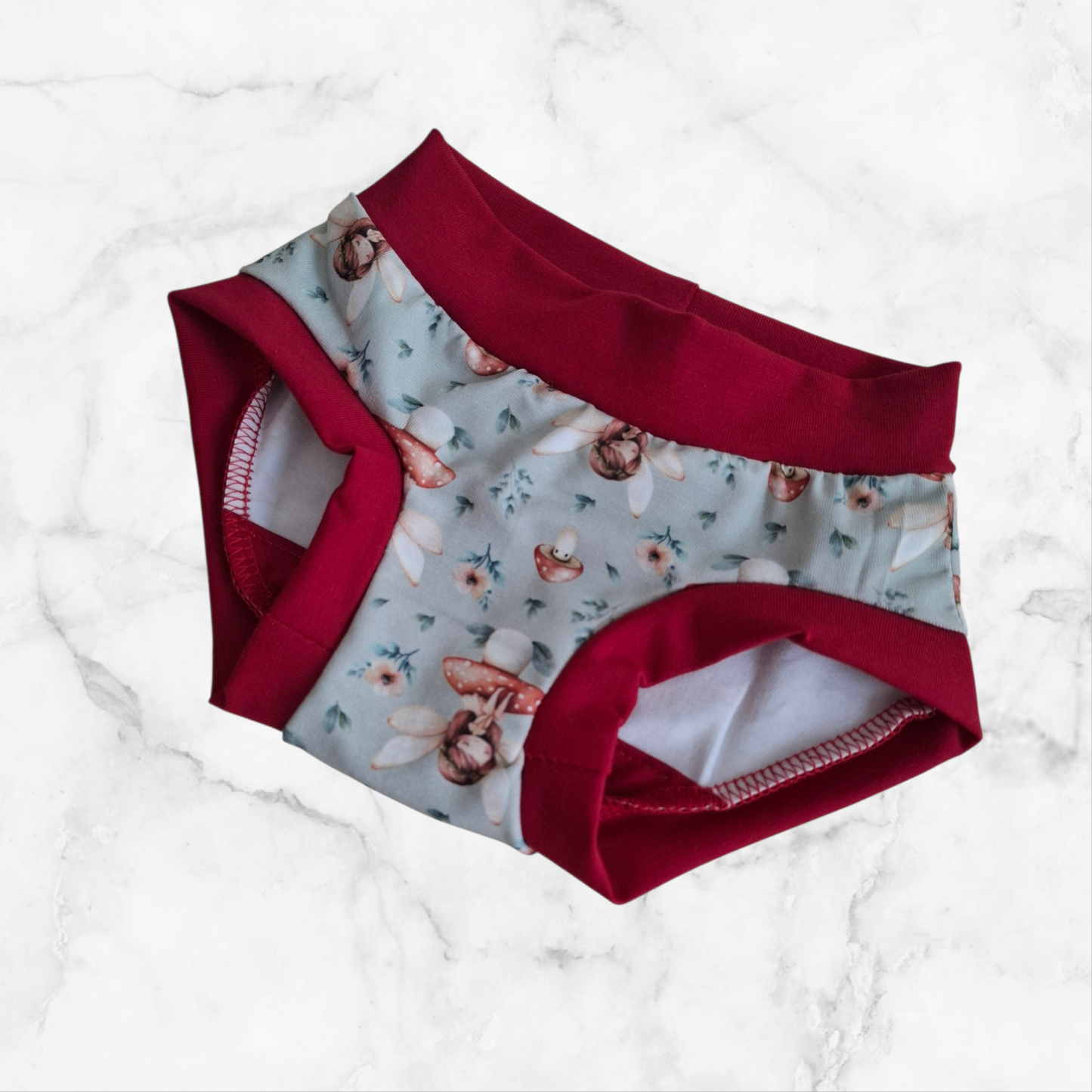 Culotte Fée sur champignons