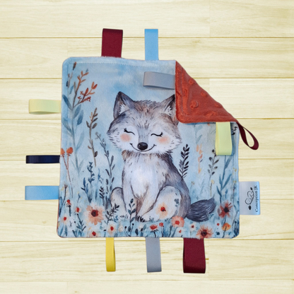 Craquante Mon petit loup bleu