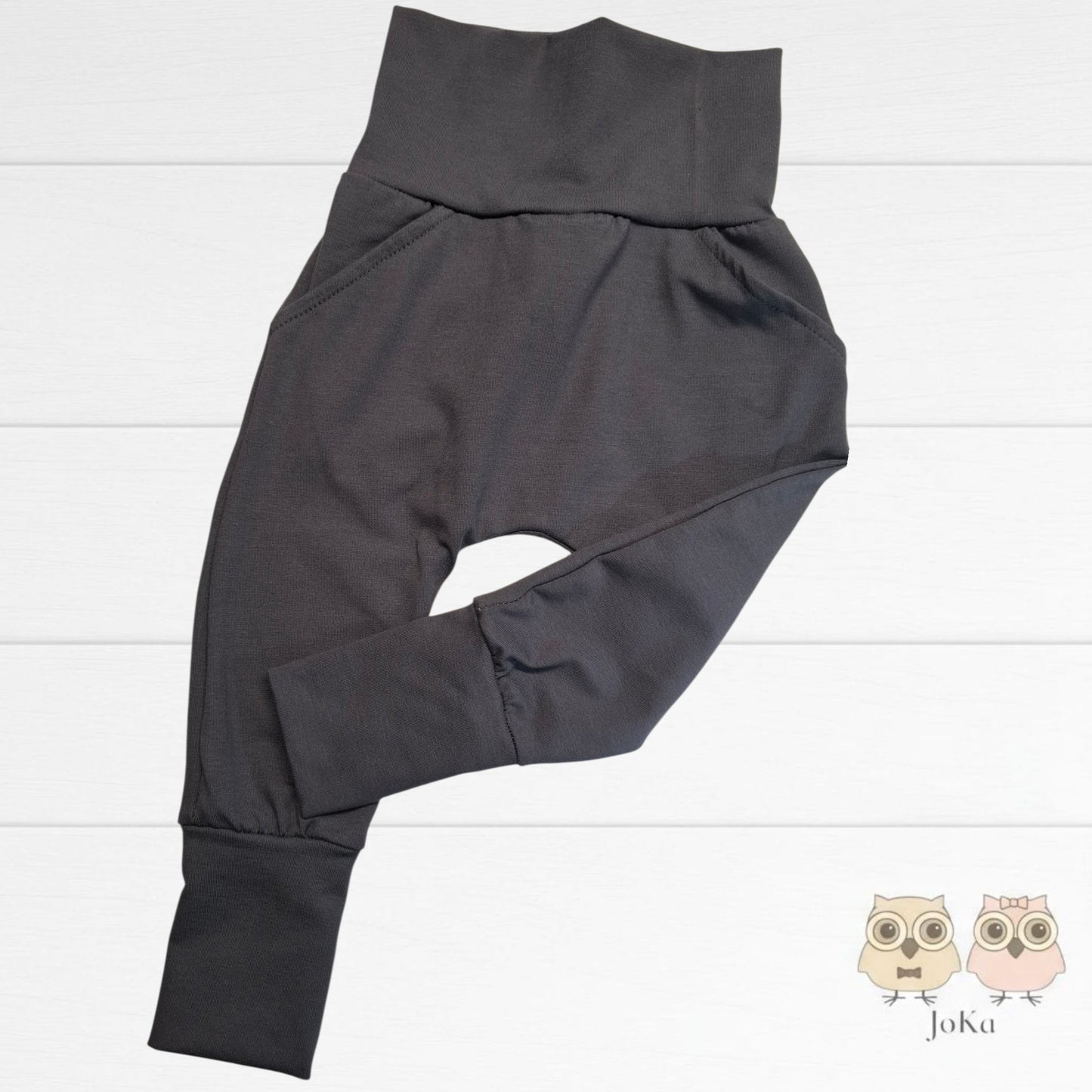 Pantalon évolutif Uni Anthracite