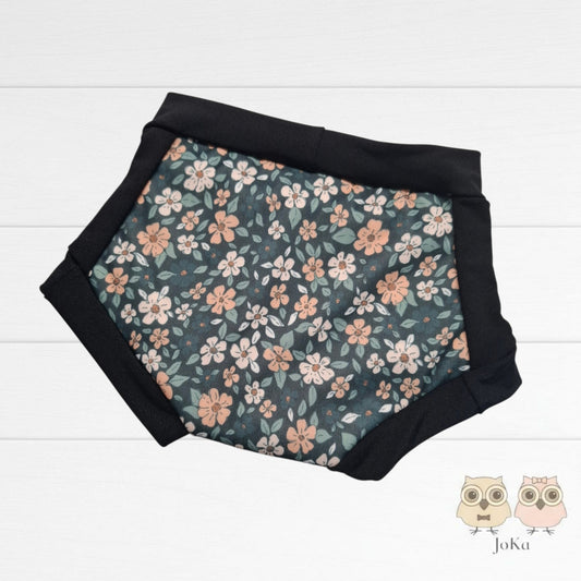 Culotte d'entrainement Fleurs saumon