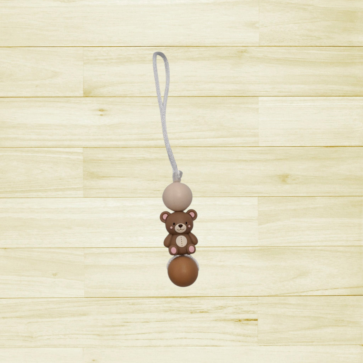 Zipette Ourson 3D beige