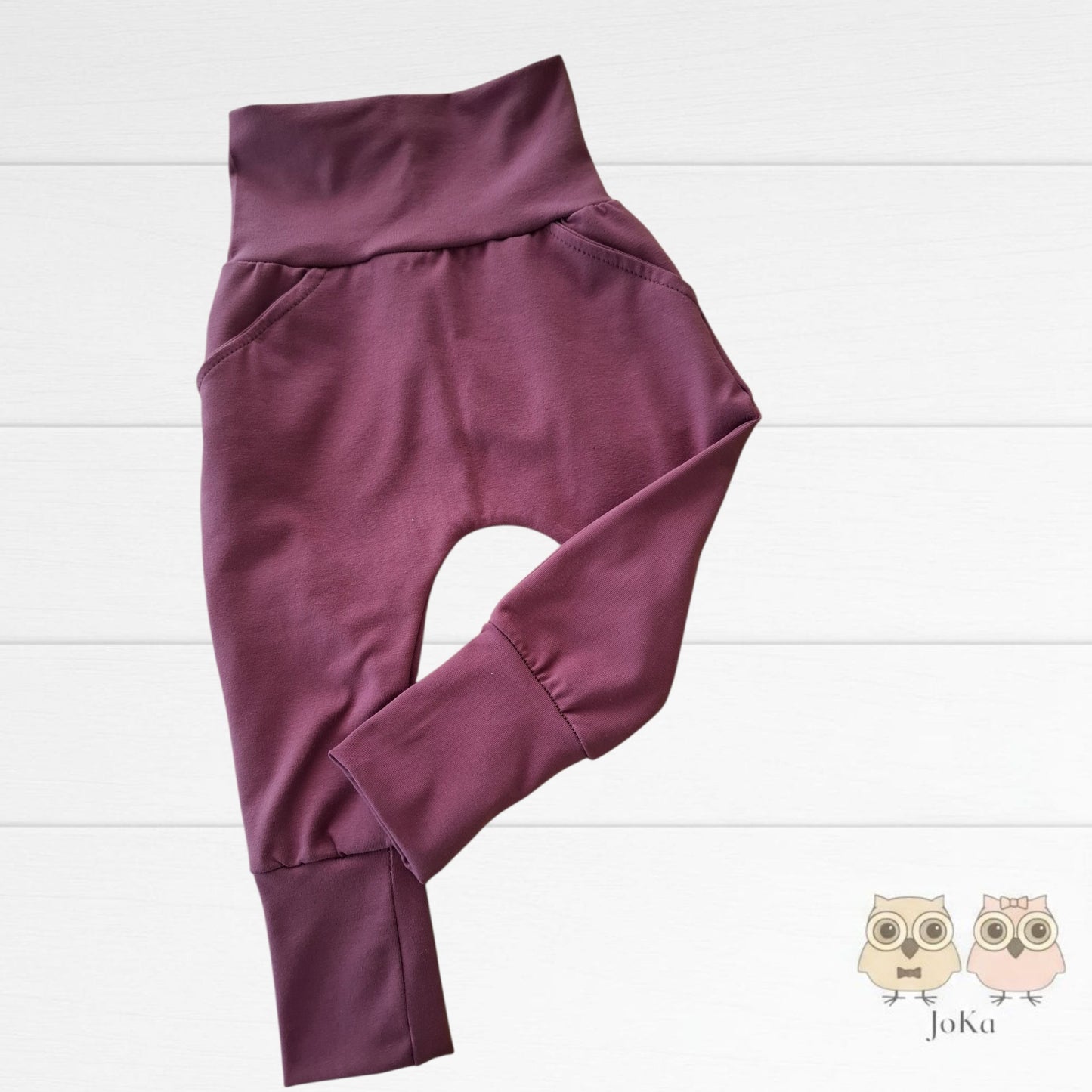 Pantalon évolutif Uni Mauve 1319