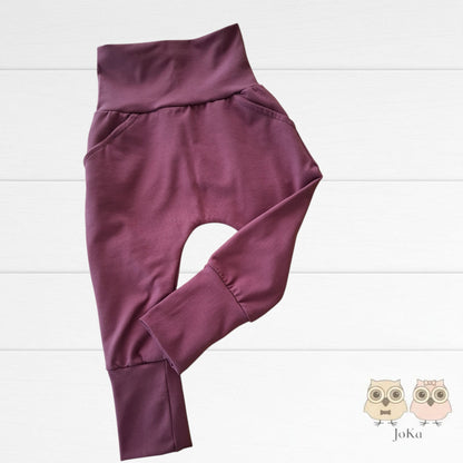 Pantalon évolutif Uni Mauve 1319