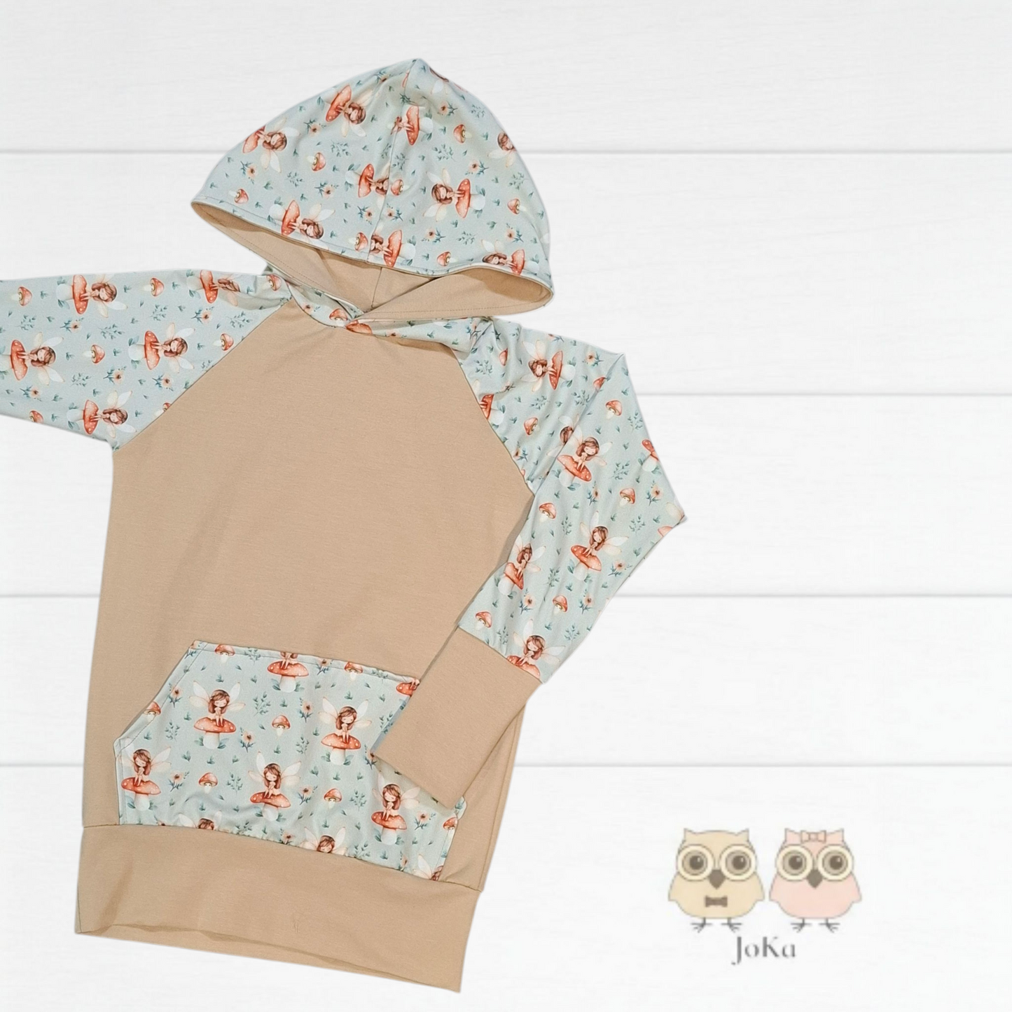 Hoodie évolutif Fées sur champignons