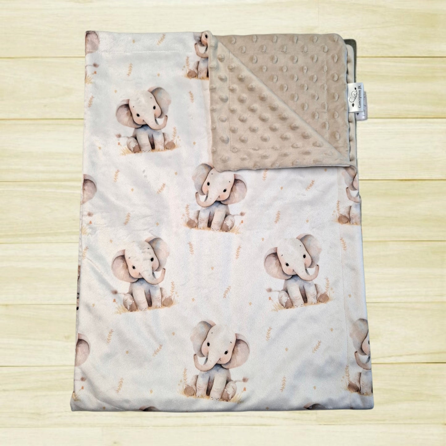 Couverture Éléphant blé