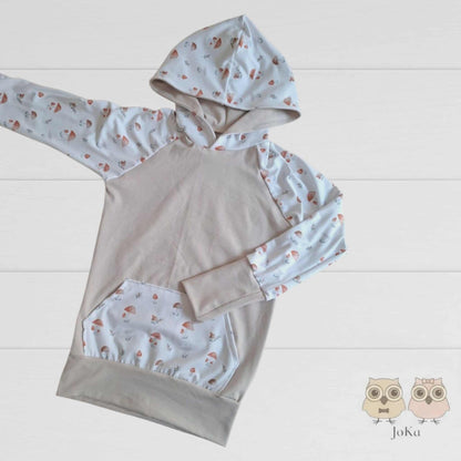 Hoodie évolutif Champignons délicats