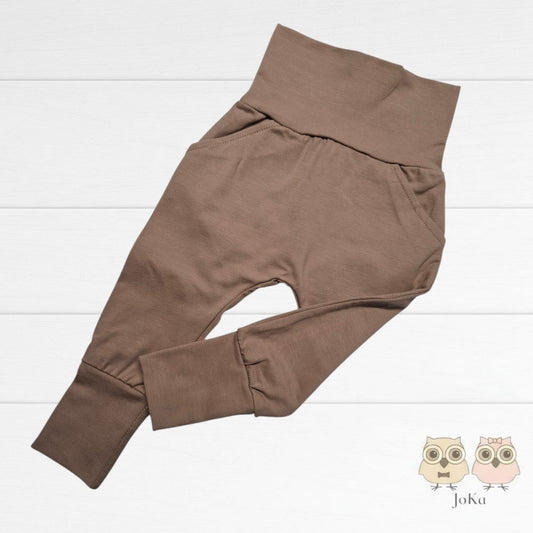 Pantalon évolutif Uni Taupe chaud