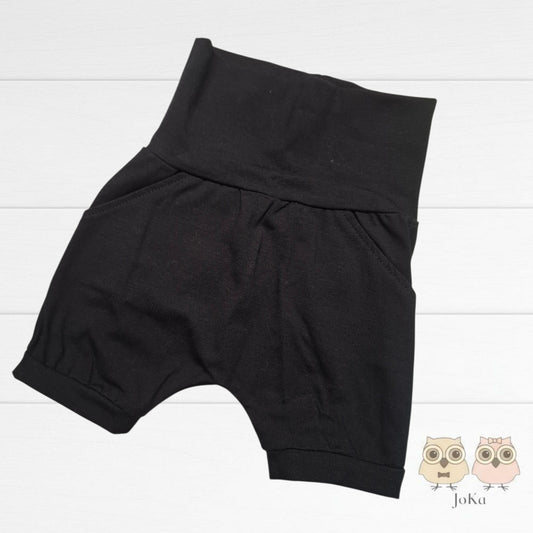 Short évolutif uni Noir