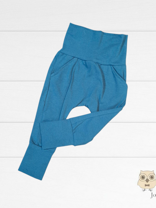 Pantalon évolutif Uni Bleu Acier