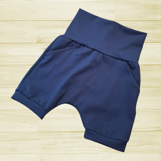 Short évolutif uni Bleu cobalt