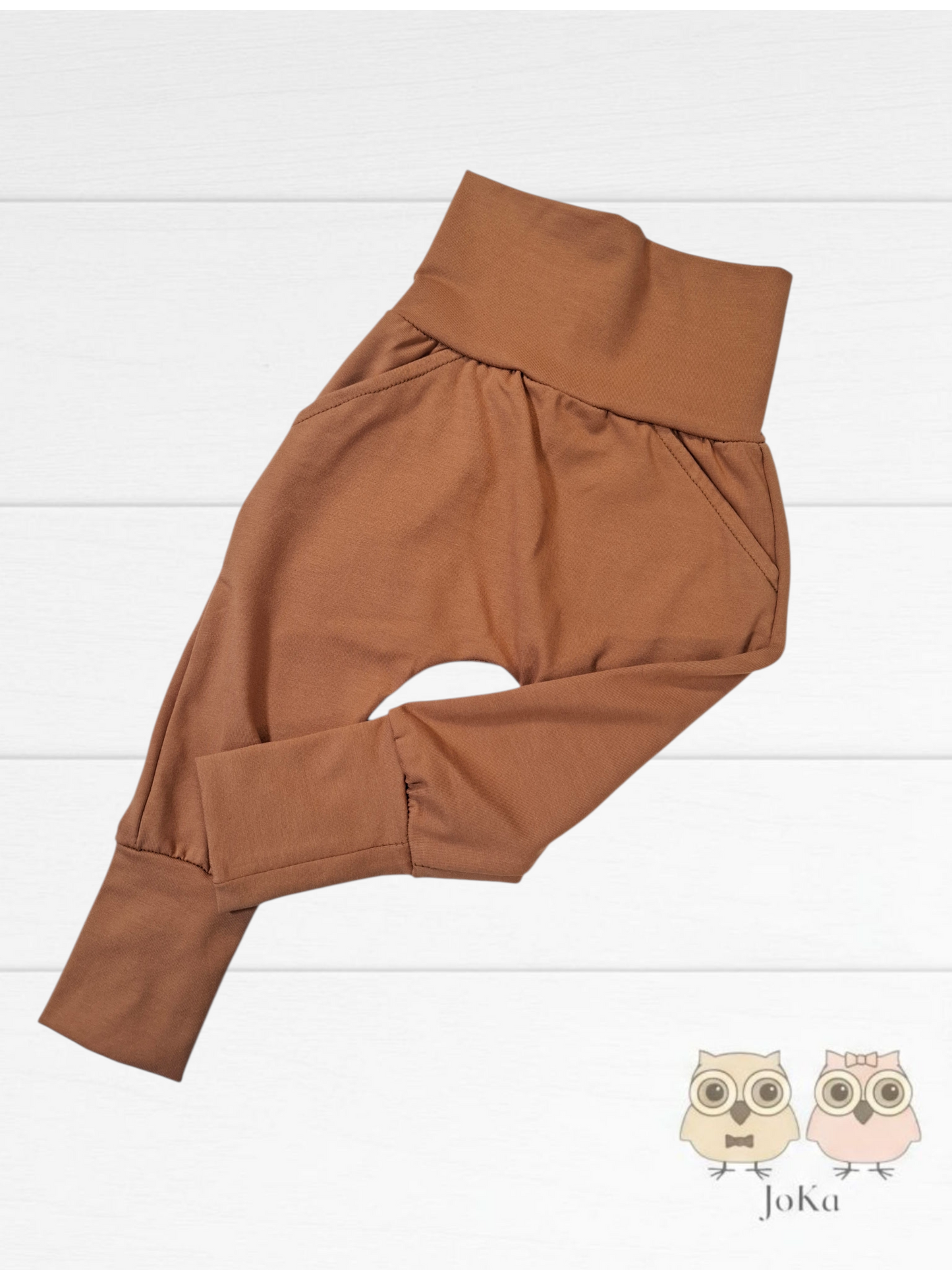 Pantalon évolutif Uni Cinnamon