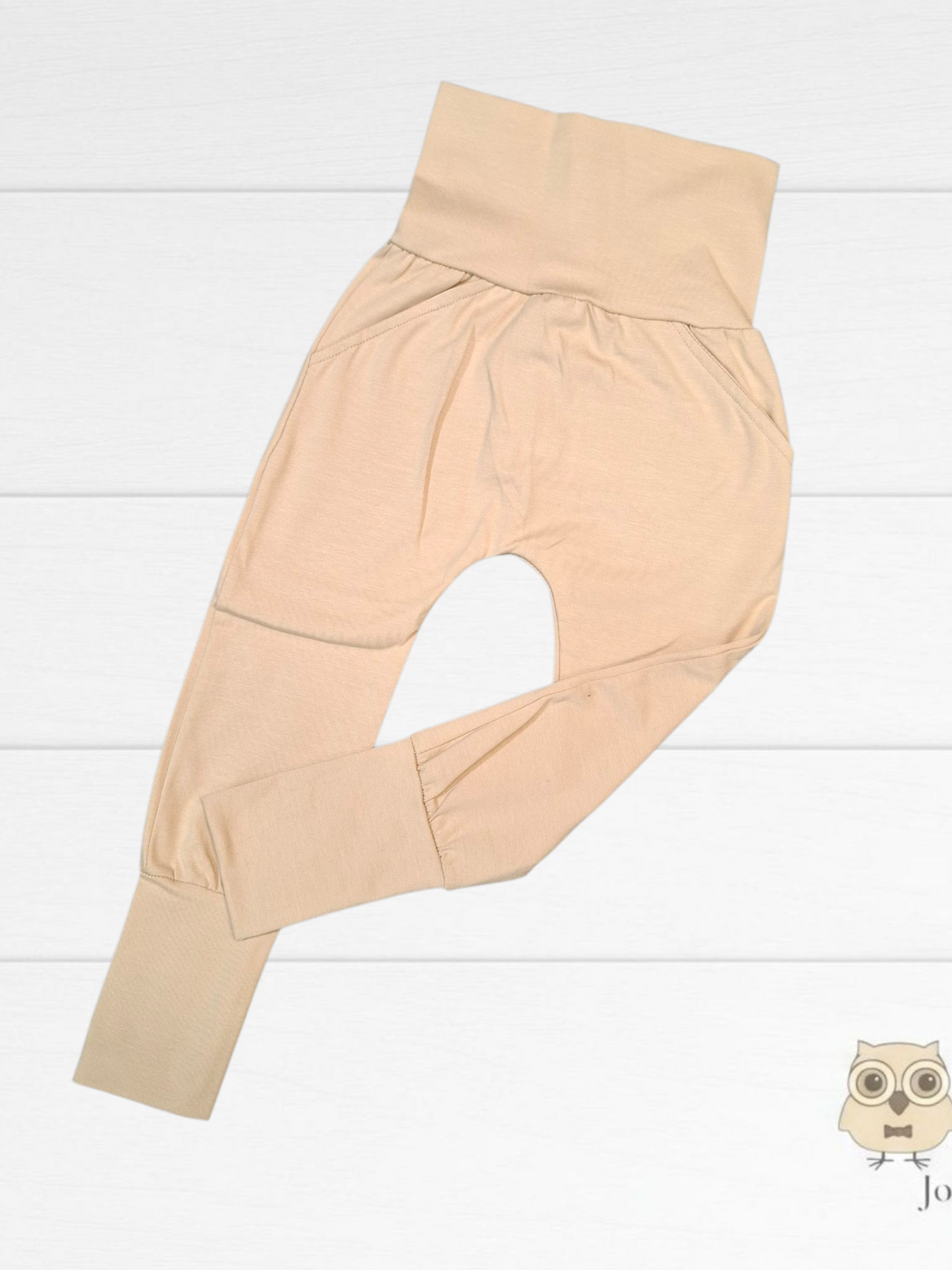 Pantalon évolutif Uni Beige pâle