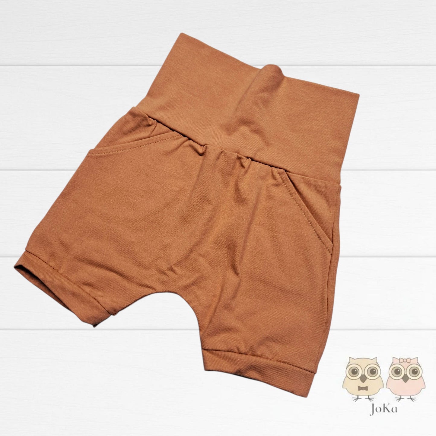 Short évolutif uni Pêche 16