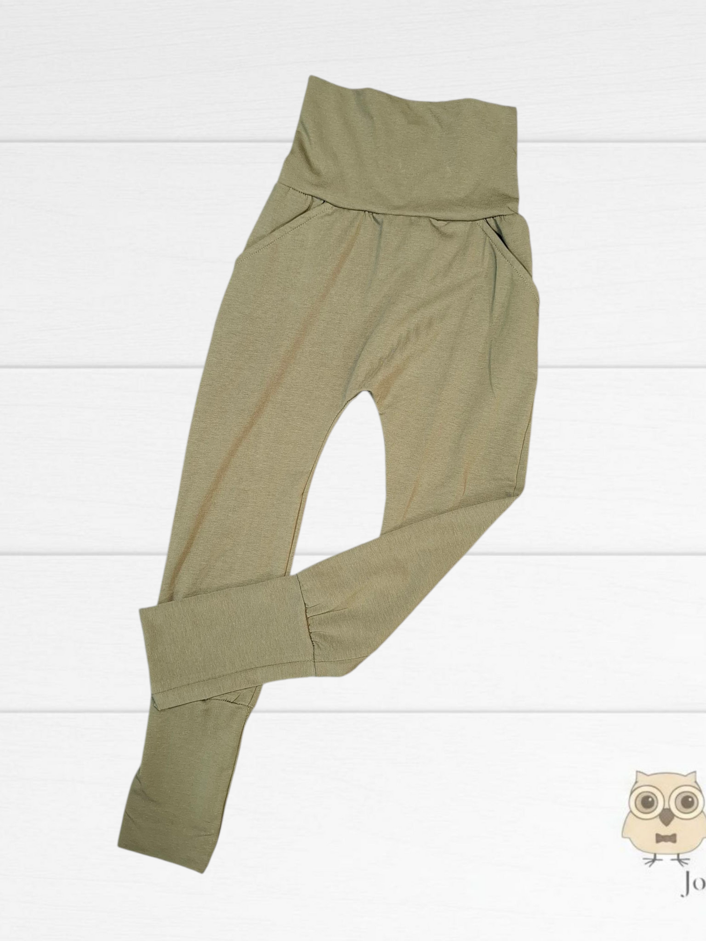 Pantalon évolutif Uni Vert forêt foncé