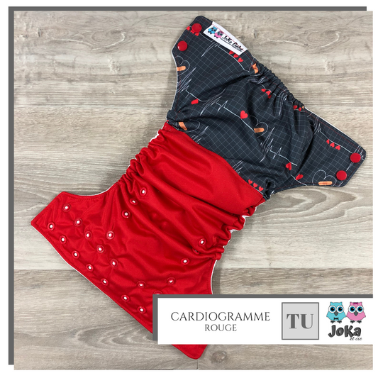 CLoth diaper 2.0 Cardiogramme New born