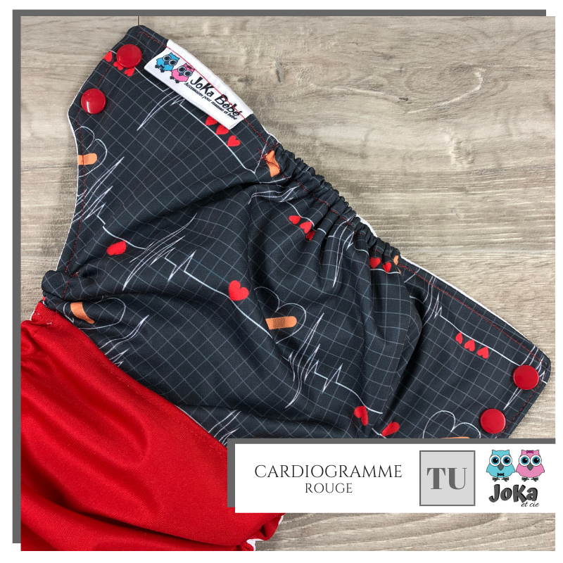 CLoth diaper 2.0 Cardiogramme New born