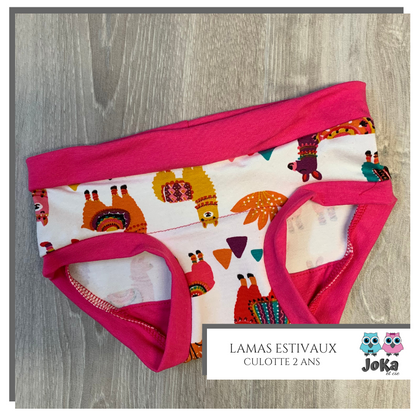 Culotte Lamas estivaux