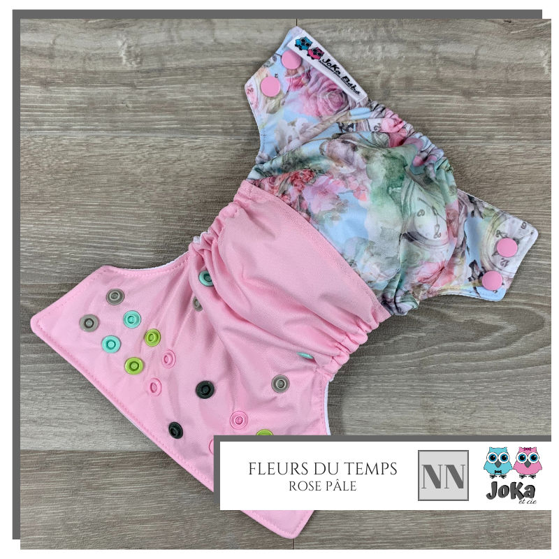 Cloth diaper 2.0 Fleurs du temps New born