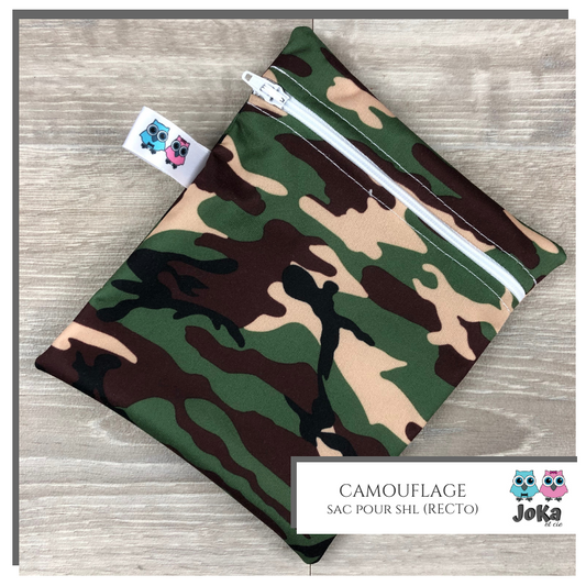 Washable sanitary napkin bag Camouflage