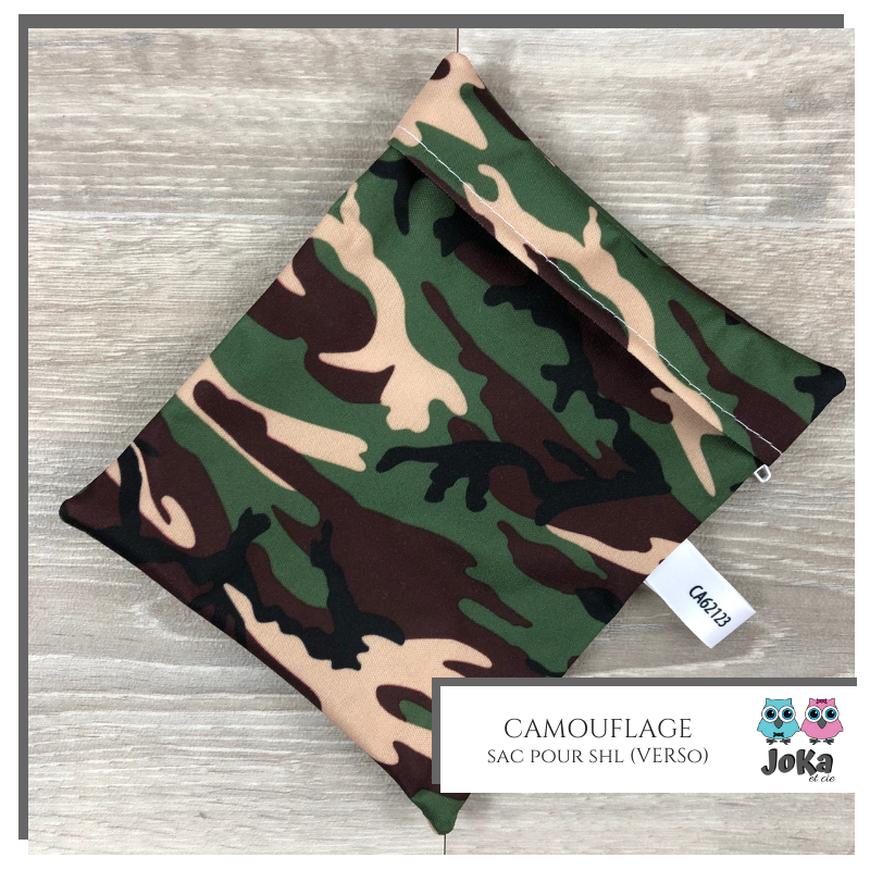Washable sanitary napkin bag Camouflage