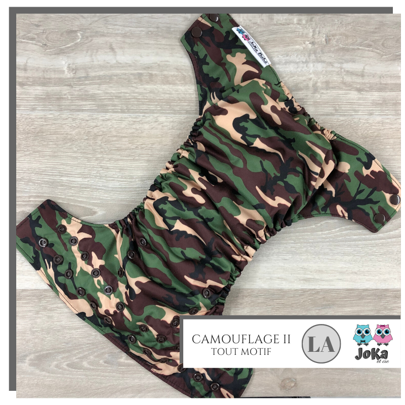 Cloth diaper All print Camouflage II Large