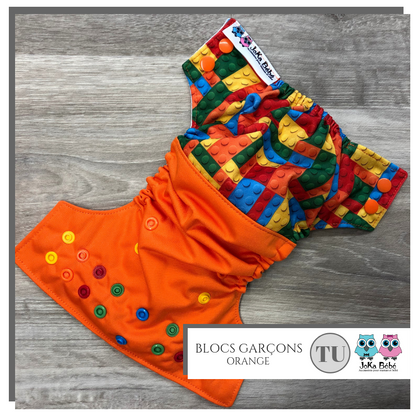 Cloth diaper 2.0 Blocs garçons New born