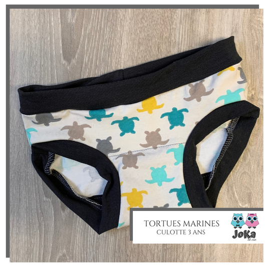 Culotte Tortues marines