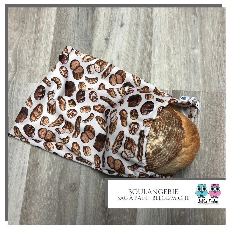 Belgian bread bag/boulangerie loaf