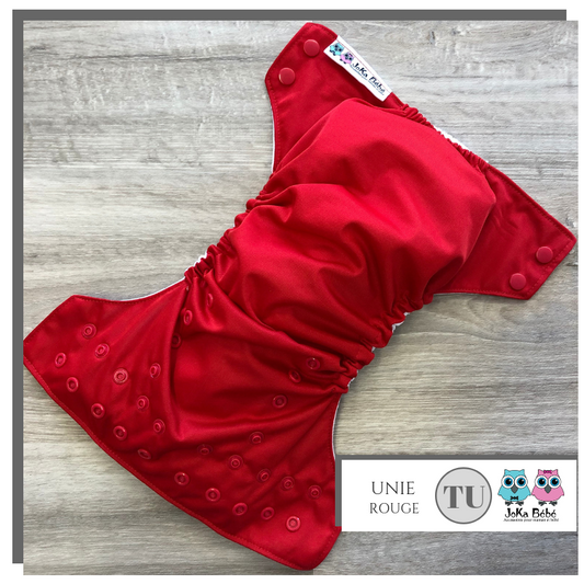 Cloth diaper Red One size