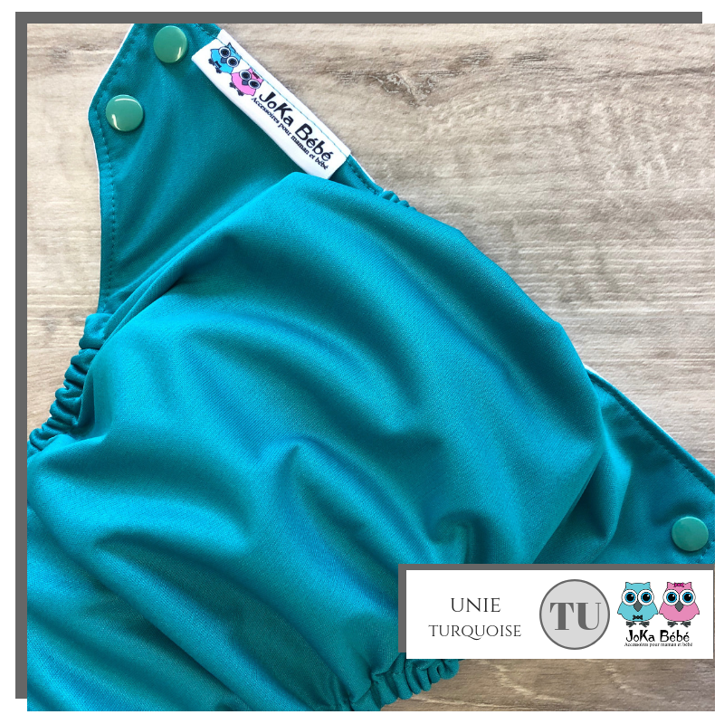 Cloth diaper Turquoise One size