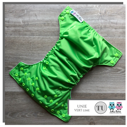 Cloth diaper Lime green One size